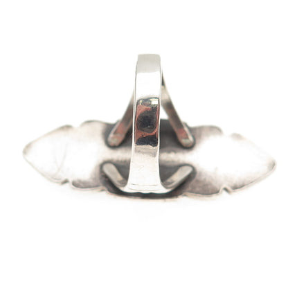 Bell Trading Post Old Pawn 925 Sterling Silver Vintage Turquoise Ring Size 7.25