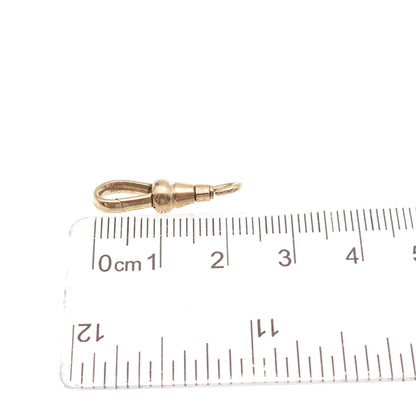 1/20 12K Gold Filled Antique Art Deco Bracelet / Necklace Lobster Carabiner Lock