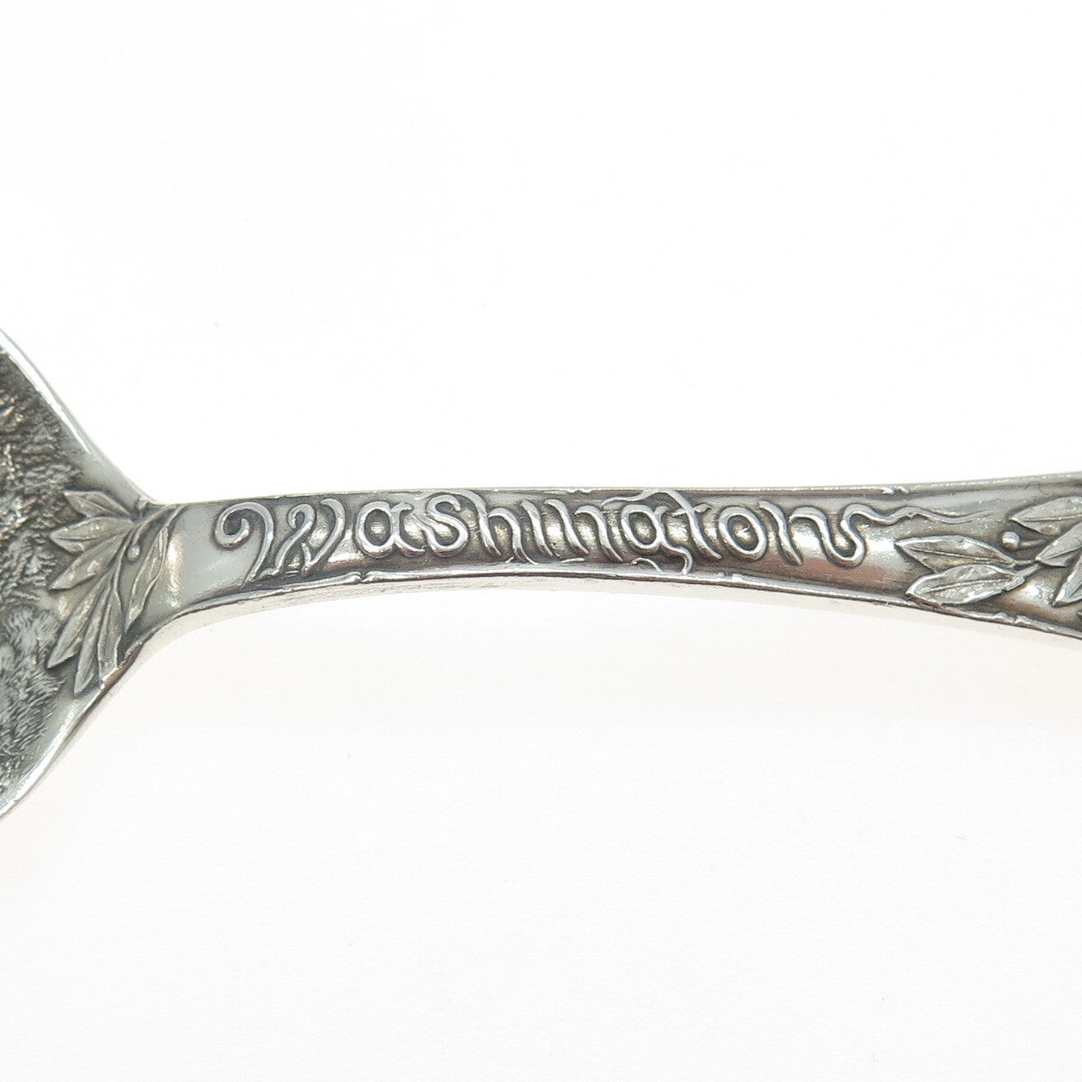R. WALLACE & SONS Sterling Silver Antique Washington States & Cities Teaspoon