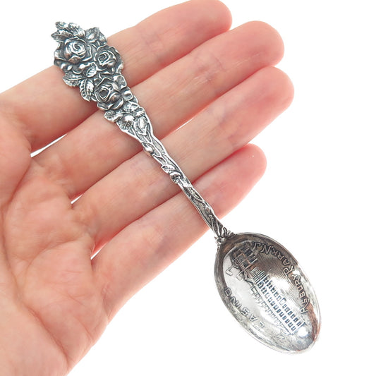 PAYE & BAKER 925 Sterling Silver Antique Casino Asbury Park NJ Coffee Spoon