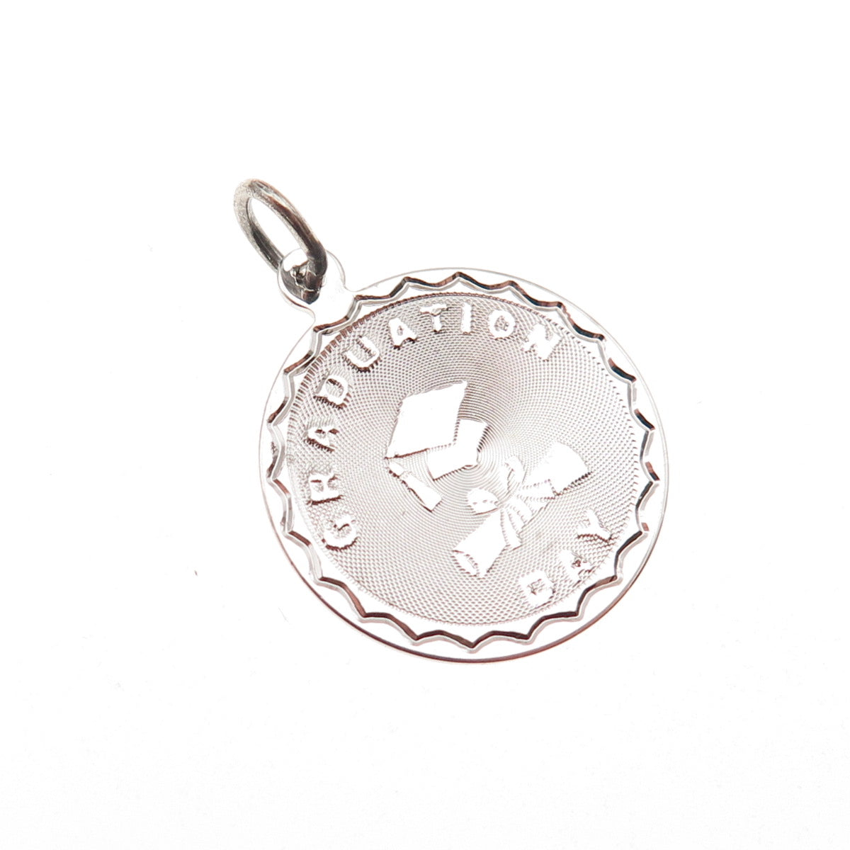 Spencer Co. 925 Sterling Silver Vintage Graduation Day Charm Pendant