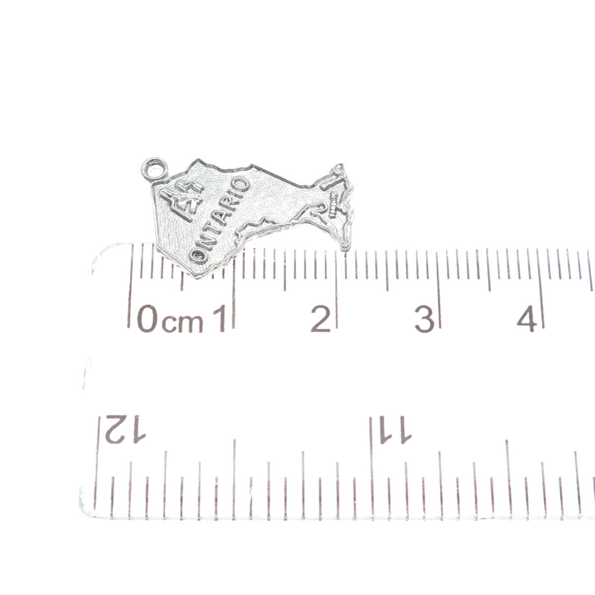 BREADNER CO. 925 Sterling Silver Vintage Ontario Canada Minimalist Charm Pendant