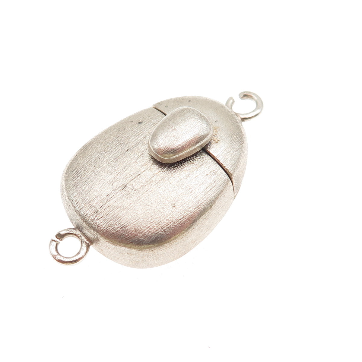 Whitney Kelly 925 Sterling Silver Vintage Bracelet / Necklace Box Lock Clasp