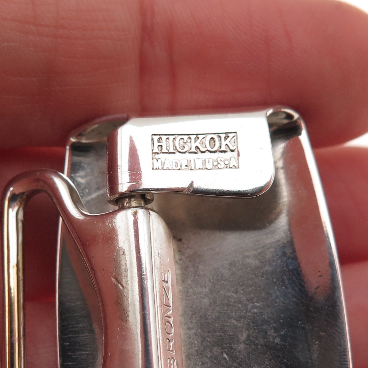 Hickok 925 Sterling Silver Antique Art Deco Letter R Initial Belt Buckle