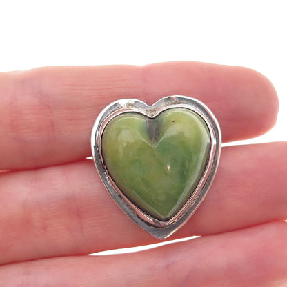 Old Pawn 925 Sterling Silver Vintage Royston Turquoise Heart Tribal Ring Size 6