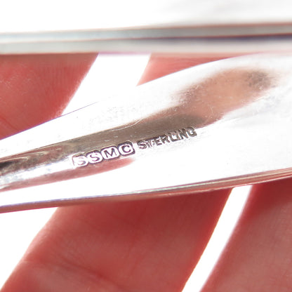 SAART BROS 925 Sterling Silver Antique 1900 La Tosca Sugar Tongs