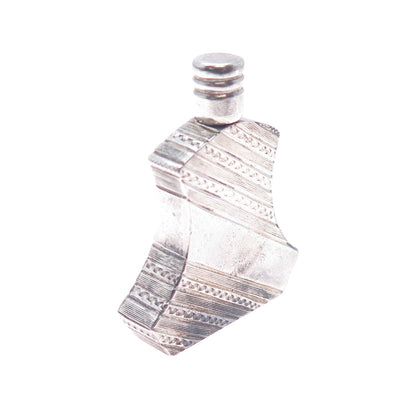 916 Silver Antique Art Deco European Perfume Bottle
