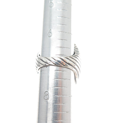 AKR AMY KAHN RUSSELL Sterling Silver 2-Tone Vintage Real Blue Druzy Ring Size 7