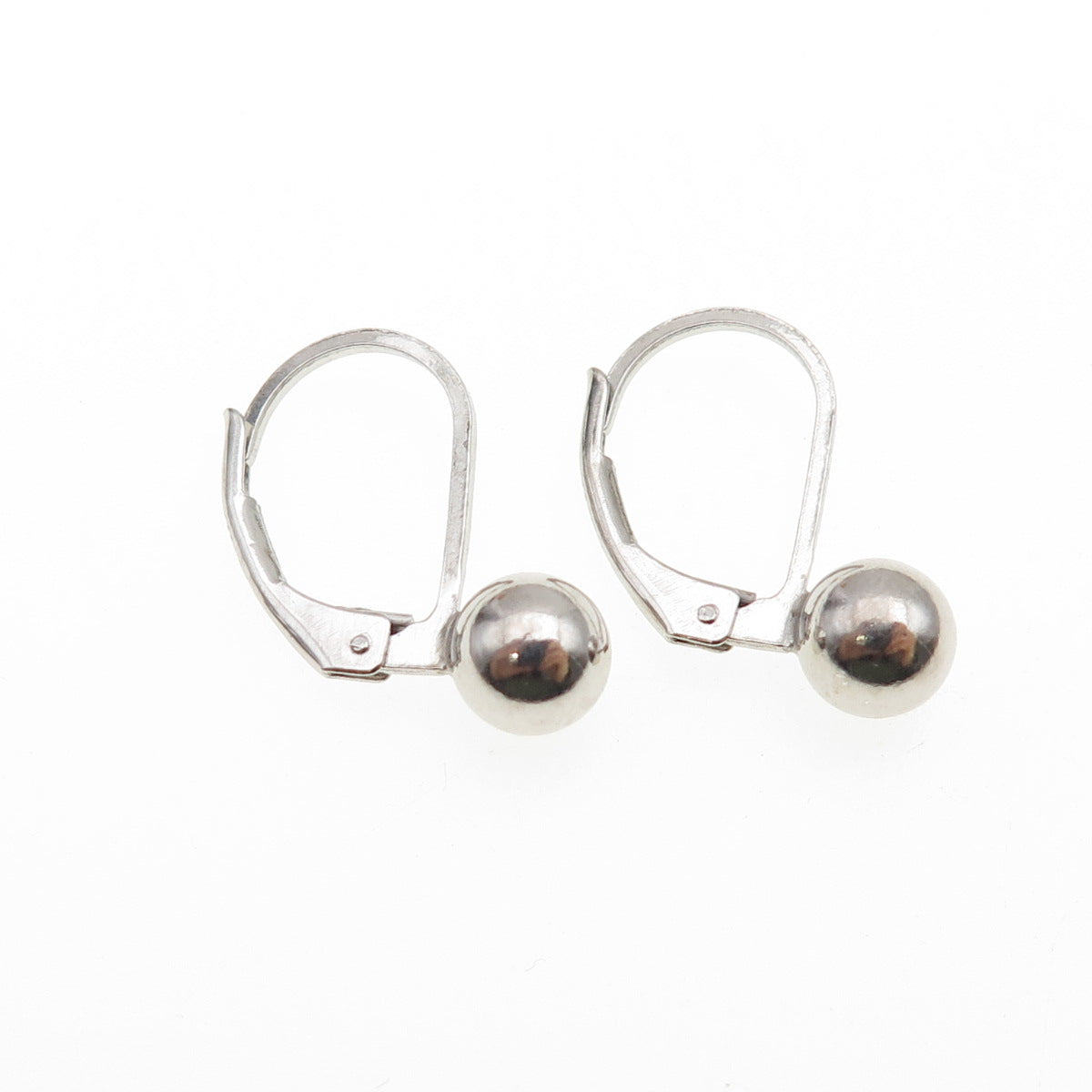 925 Sterling Silver Ball Drop Earrings