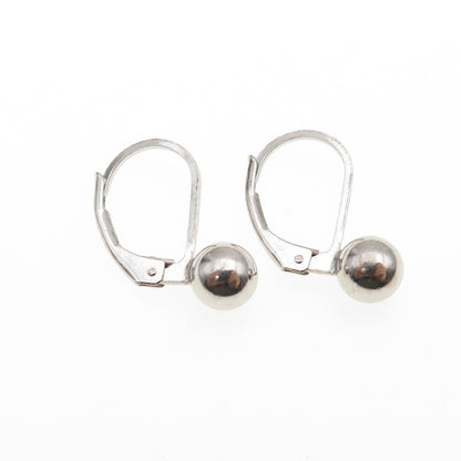 925 Sterling Silver Ball Drop Earrings