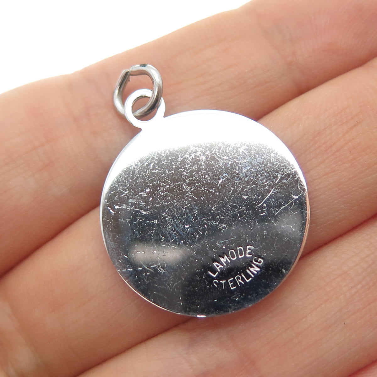 LAMODE 925 Sterling Silver Vintage Bridesmaid Charm Pendant