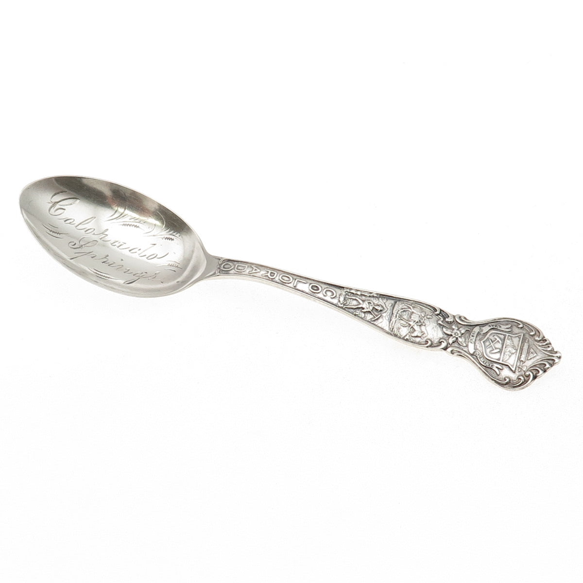 Fessenden & Co. 925 Sterling Silver Antique Art Deco Colorado Coffee Spoon