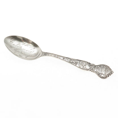 Fessenden & Co. 925 Sterling Silver Antique Art Deco Colorado Coffee Spoon