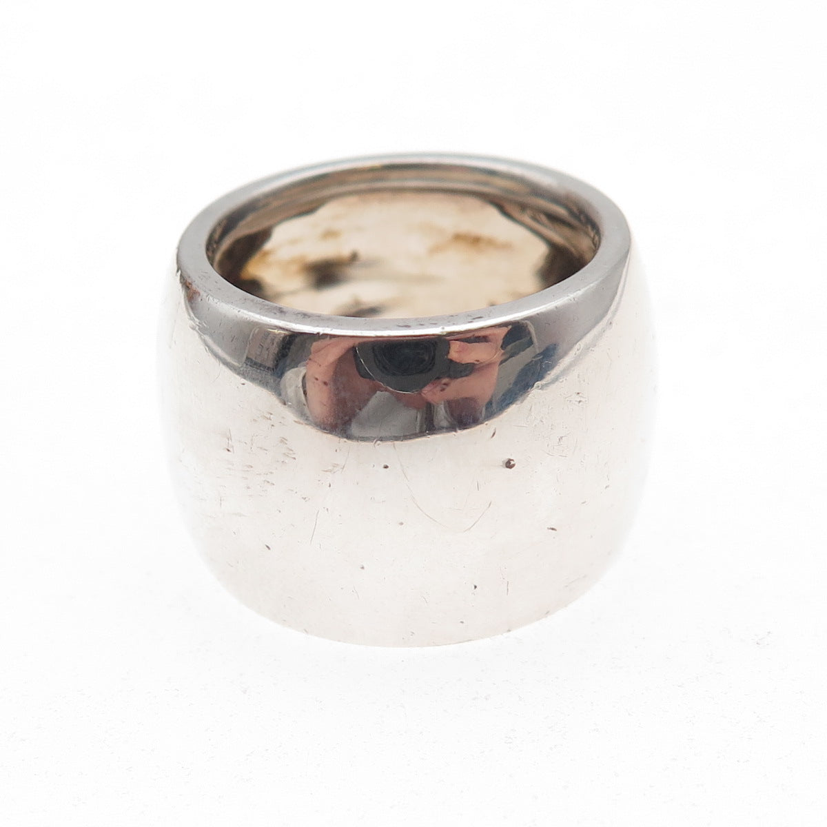 Silpada 925 Sterling Silver Vintage Wide Band Ring Size 6.5