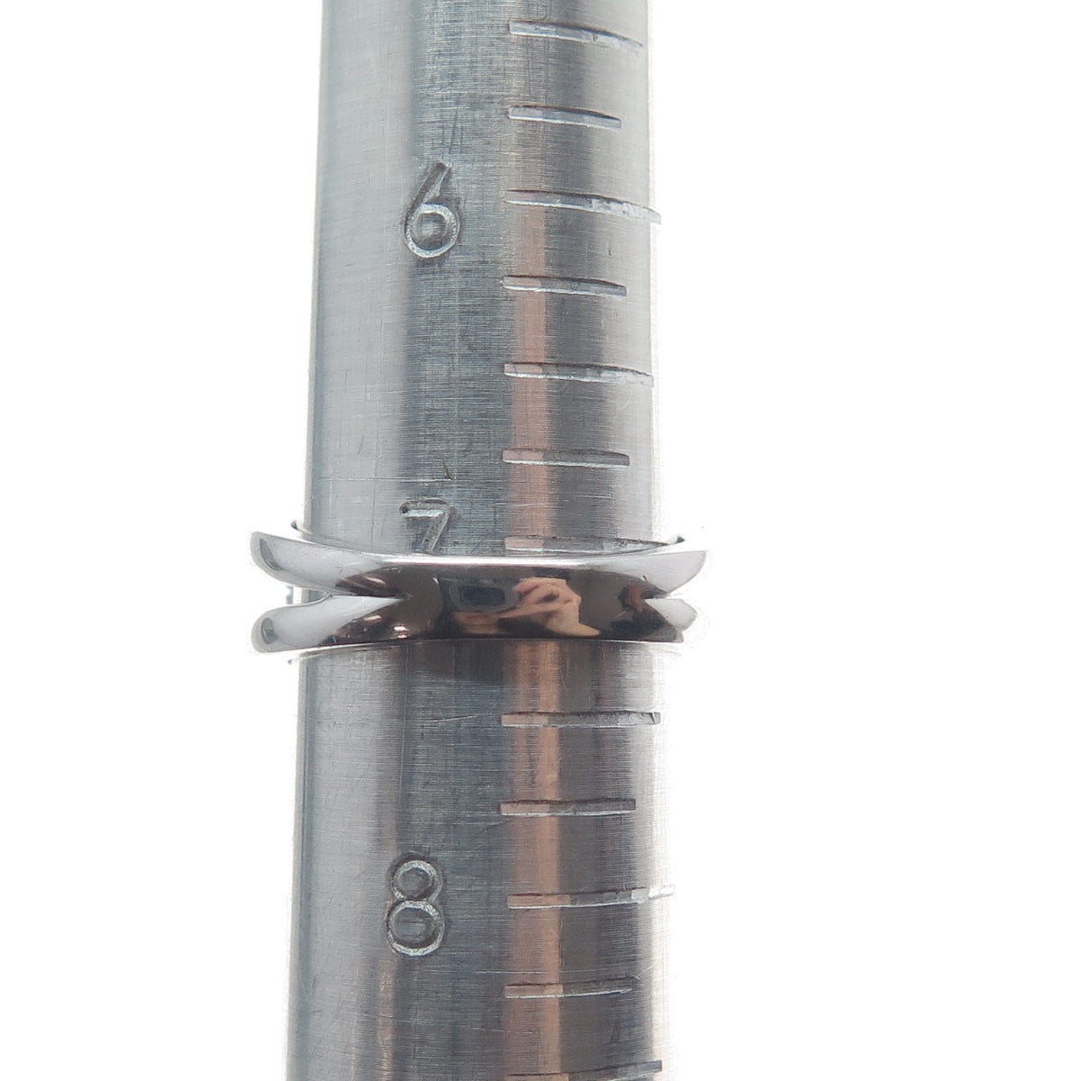 DSMK 925 Sterling Silver Cabochon Nano Emerald & C Z Ring Size 7.25