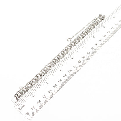 Binder Bros 925 Sterling Silver Vintage Bismark Link Bracelet 7"