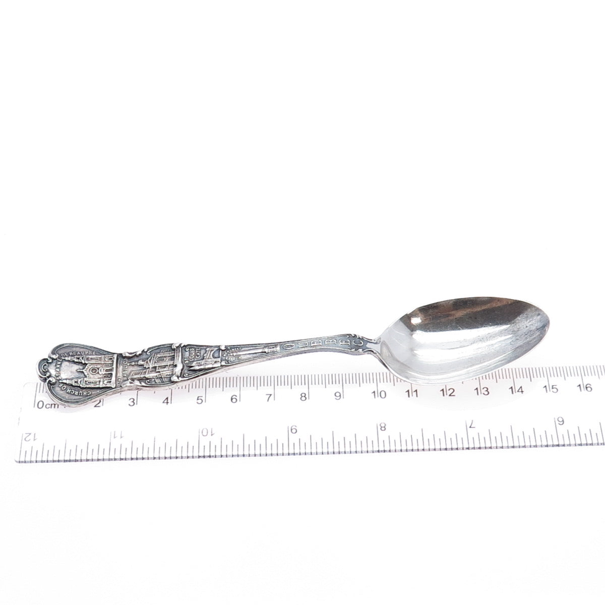 RODEN BROS. 925 Sterling Silver Antique Art Deco Quebec Canada Coffee Spoon