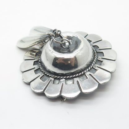925 Sterling Silver Vintage Mexico Hat Pin Brooch