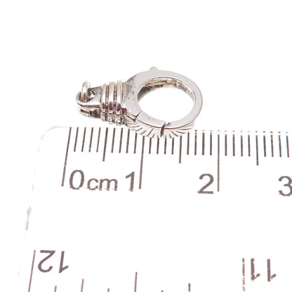 925 Sterling Silver Vintage Bracelet / Necklace Lobster Lock Clasp