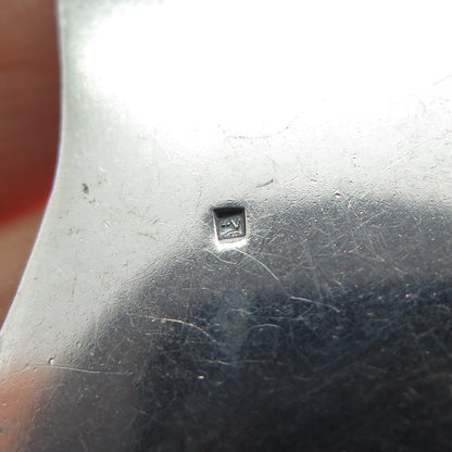 800 Silver Vintage Egypt Allah Muslim Religious Oxidized Pendant