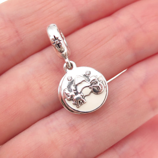 Pandora 925 Sterling Silver C Z Perfect Christmas Dangle Charm