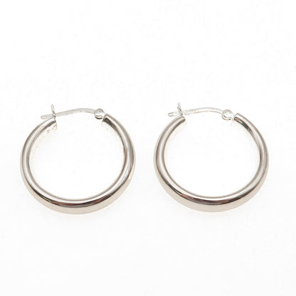 925 Sterling Silver Hoop Earrings