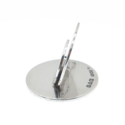 SAMPSON MORDAN & CO. 925 Sterling Silver Antique 1903 Chester Place Card Holder