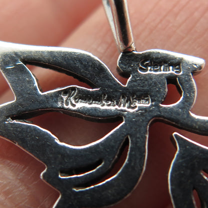REMEMBER ME 925 Sterling Silver Vintage Guardian Angel "Haggai 2:8" Mini Pendant