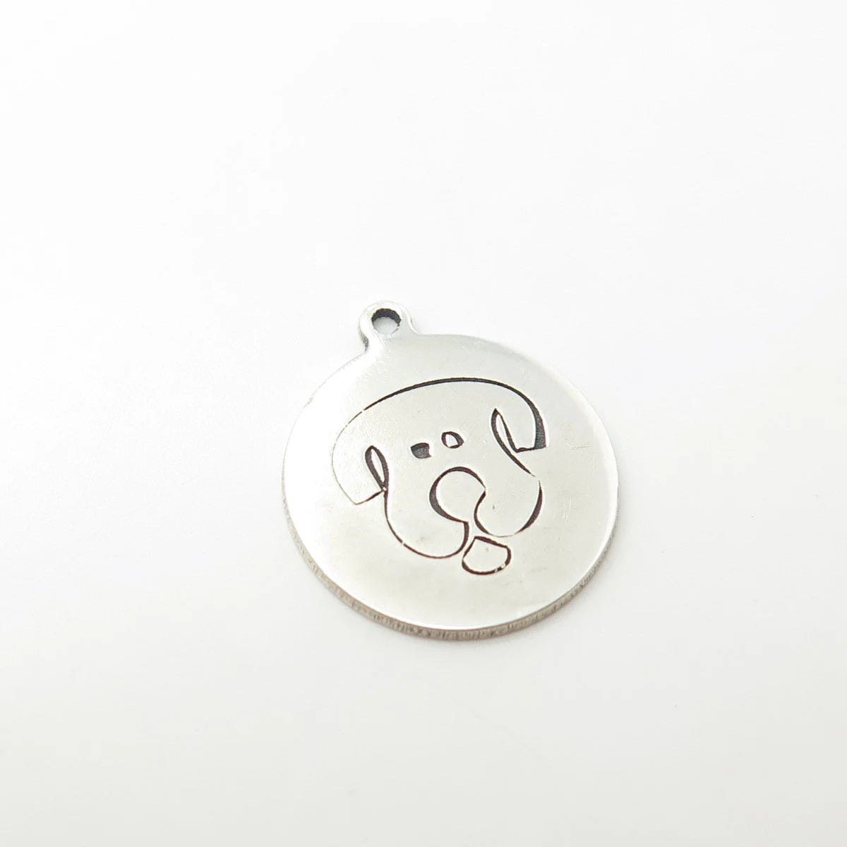 925 Sterling Silver USA Two In Town Dog Charm Pendant