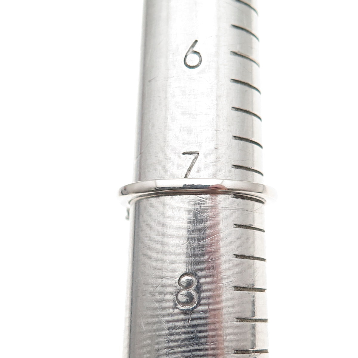 Chuck Clemency 925 Sterling Silver Real Oval-Cut Tanzanite Ring Size 7.25