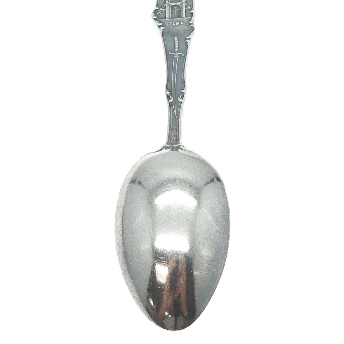MECHANICS 925 Sterling Silver Antique Art Deco Washington Tea Spoon