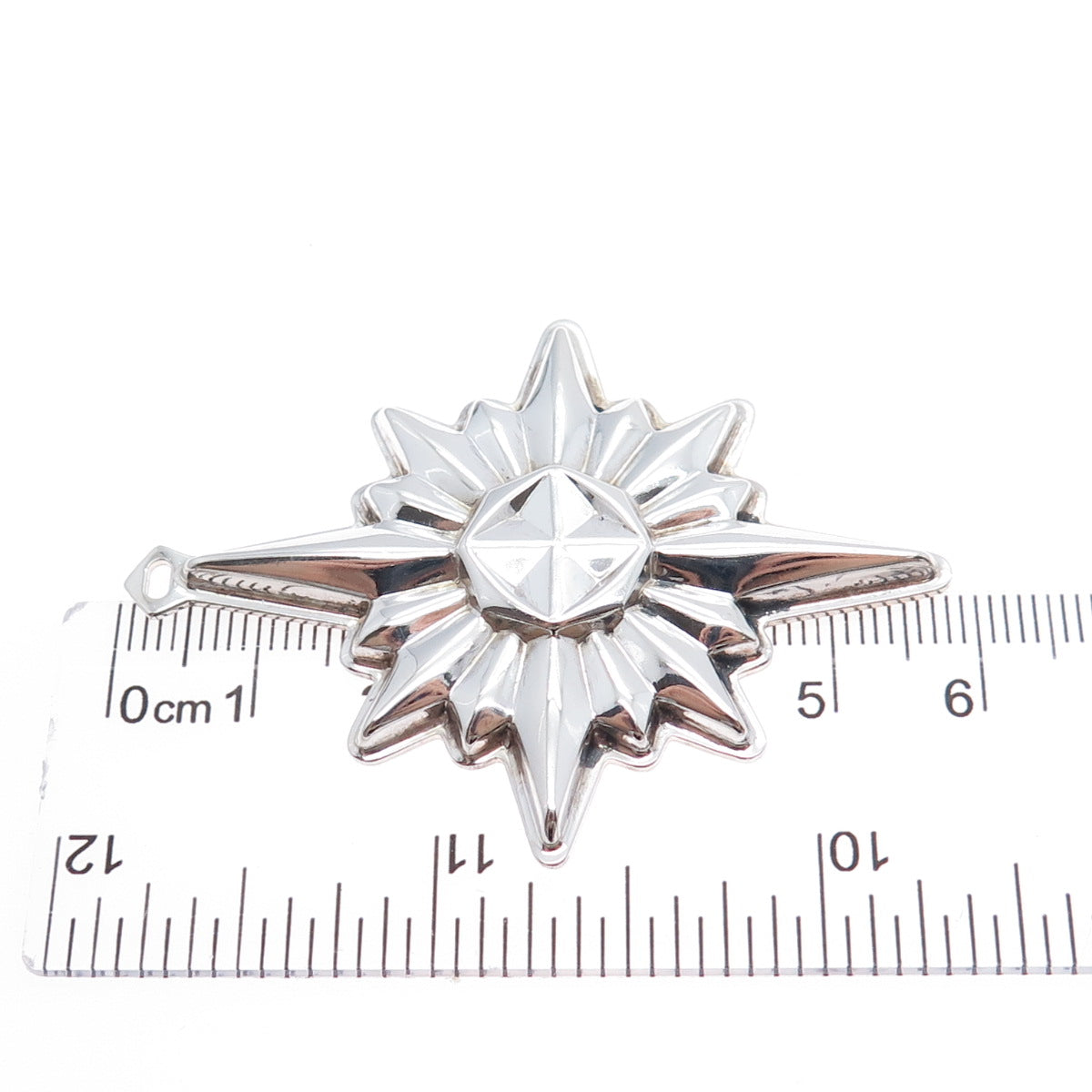 REED & BARTON 925 Sterling Silver Vintage 1978 Christmas Star Ornament