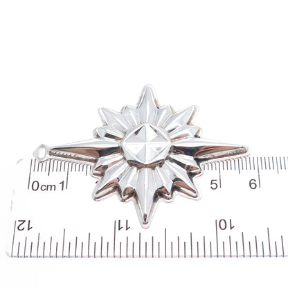 REED & BARTON 925 Sterling Silver Vintage 1978 Christmas Star Ornament