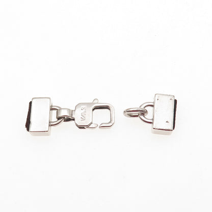 Emporio Armani Sterling Silver Vintage Bracelet / Necklace Lobster Lock Clasp