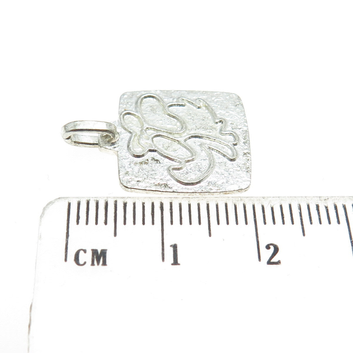 WALT DISNEY 800 Silver Vintage Minnie Mouse Charm Pendant