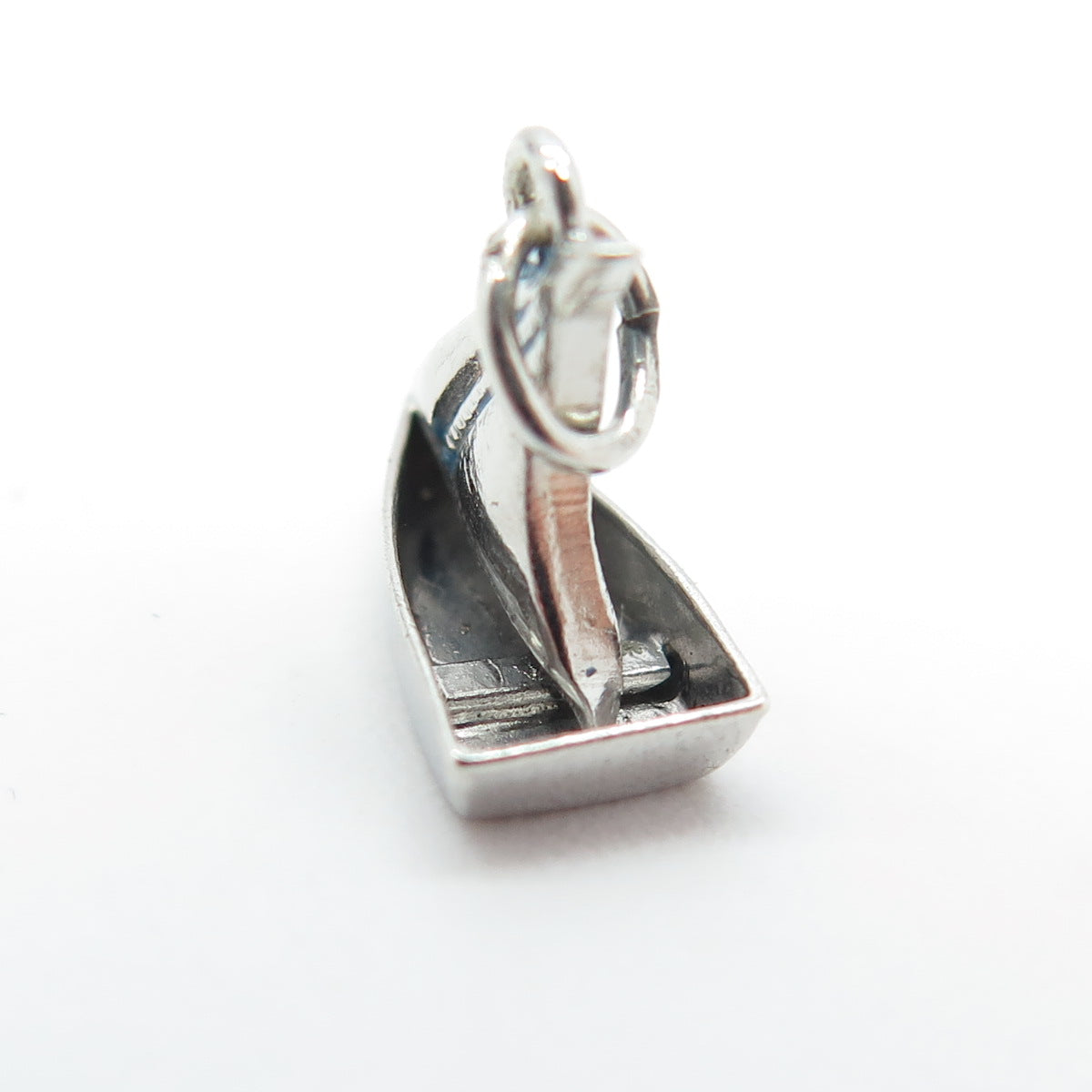 925 Sterling Silver Antique Art Deco Sailboat Charm Pendant