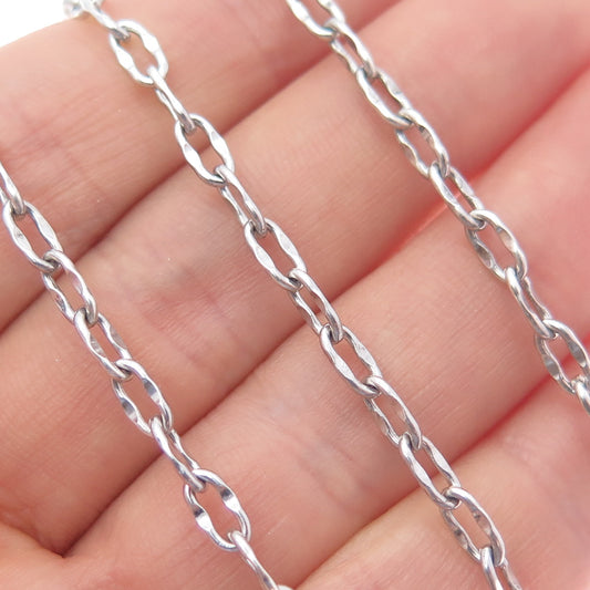 TACORI 18K Gold & 925 Sterling Silver Crescent Eclipse Chain Necklace 18"