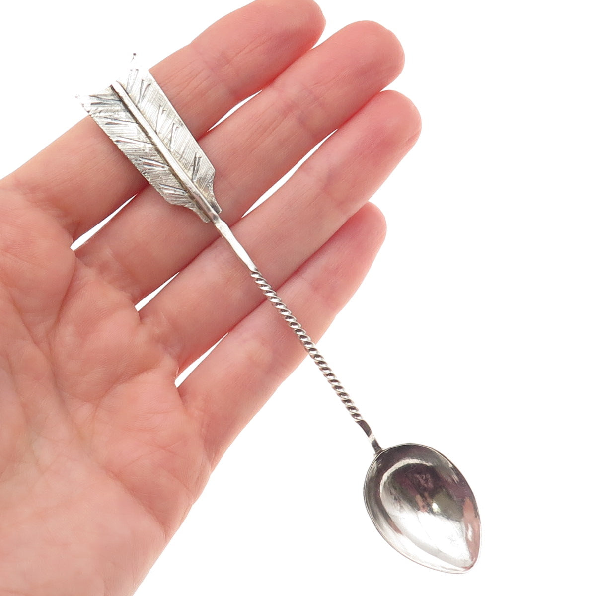 Alexei Murashkin 84 Silver Antique Arrow Coffee Spoon