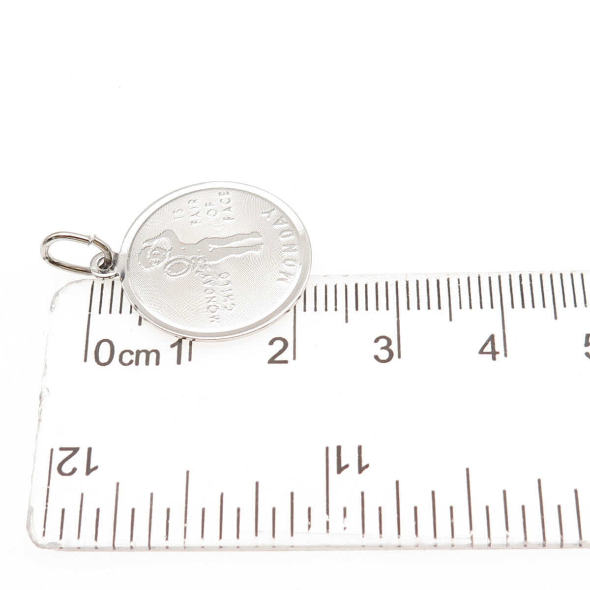 JAY POSON 925 Sterling Silver Vintage Monday's Child Charm Pendant