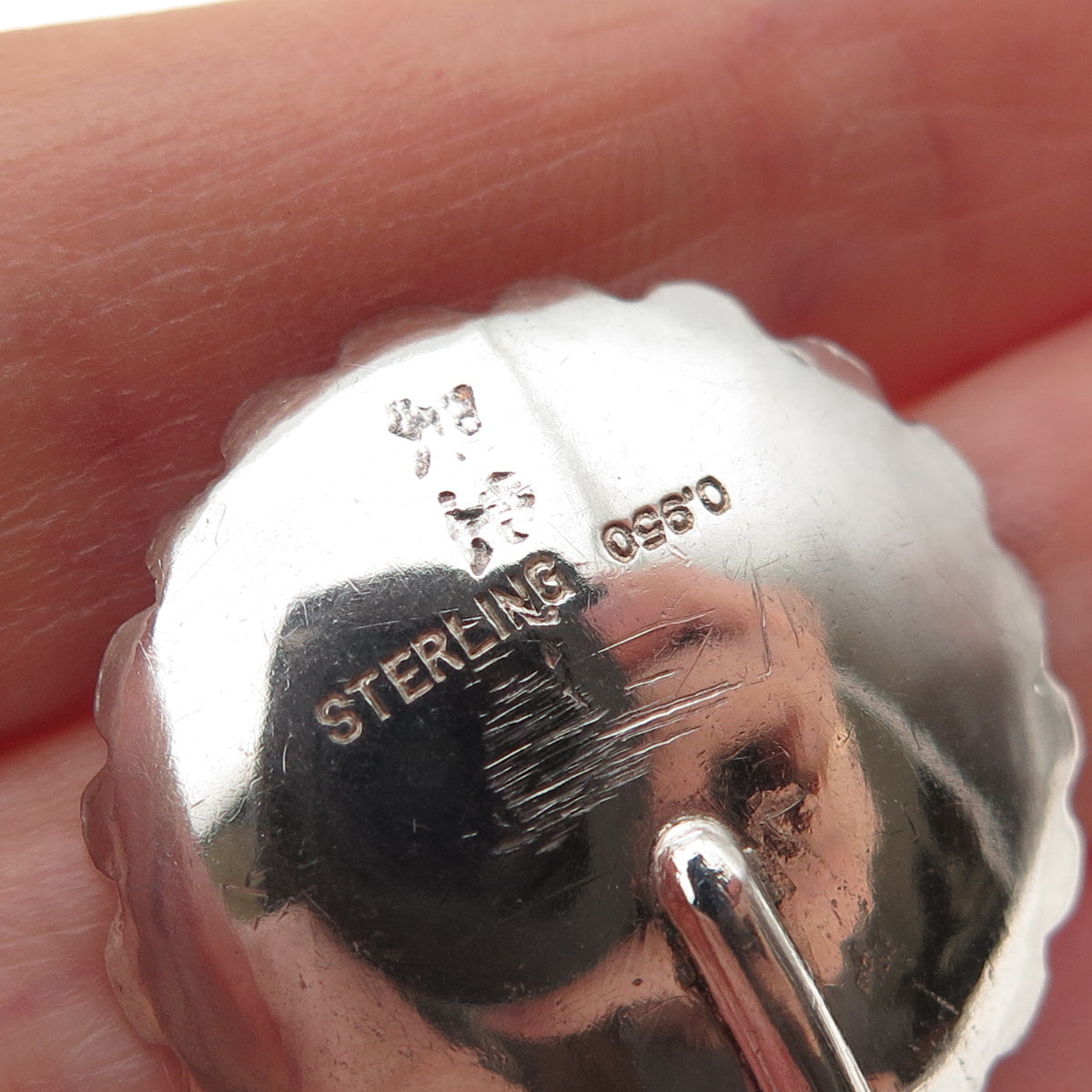 950 Silver Antique Japan Teapot Coffee Spoon