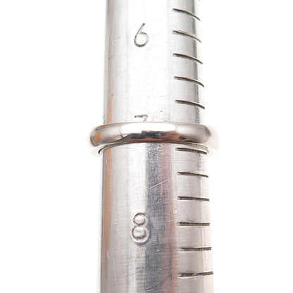 925 Sterling Silver Round-Cut C Z Ring Size 7.25