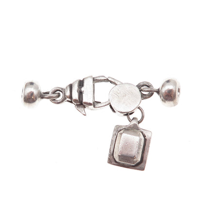 Lisa Jenks 925 Sterling Silver Vintage Bracelet / Necklace Lobster Lock Clasp