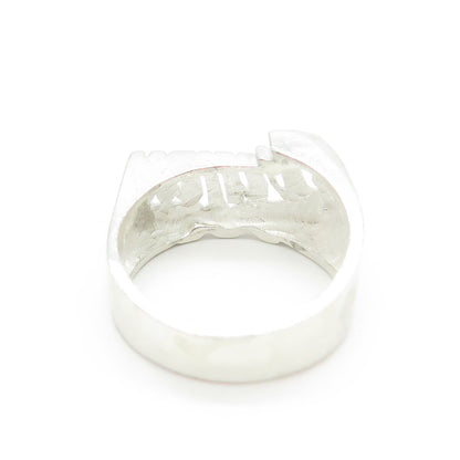 925 Sterling Silver Vintage "Irma" Name Ring Size 7.25