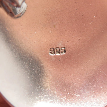 925 Sterling Silver 2-Tone Vintage Starfish Round Pendant