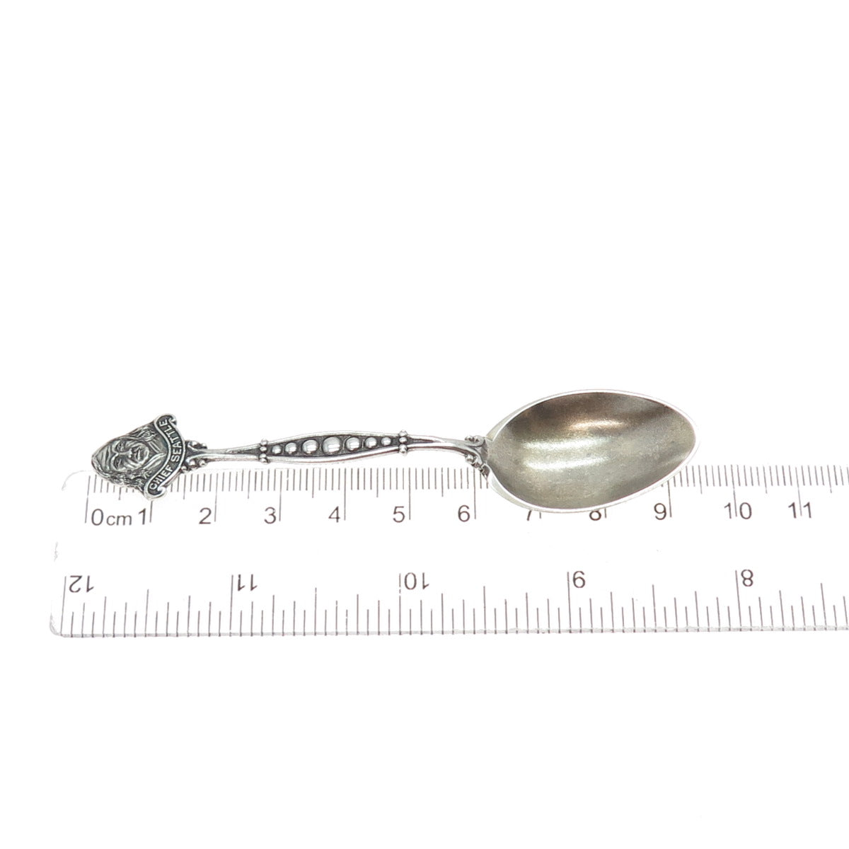 JOSEPH MAYER Sterling Vintage 1962 Chief Seattle States & Cities Coffee Spoon