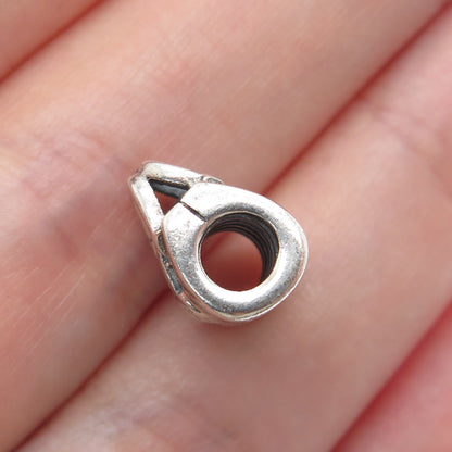 CHAMILIA 925 Sterling Silver Ladies Purse / Handbag Bead Charm