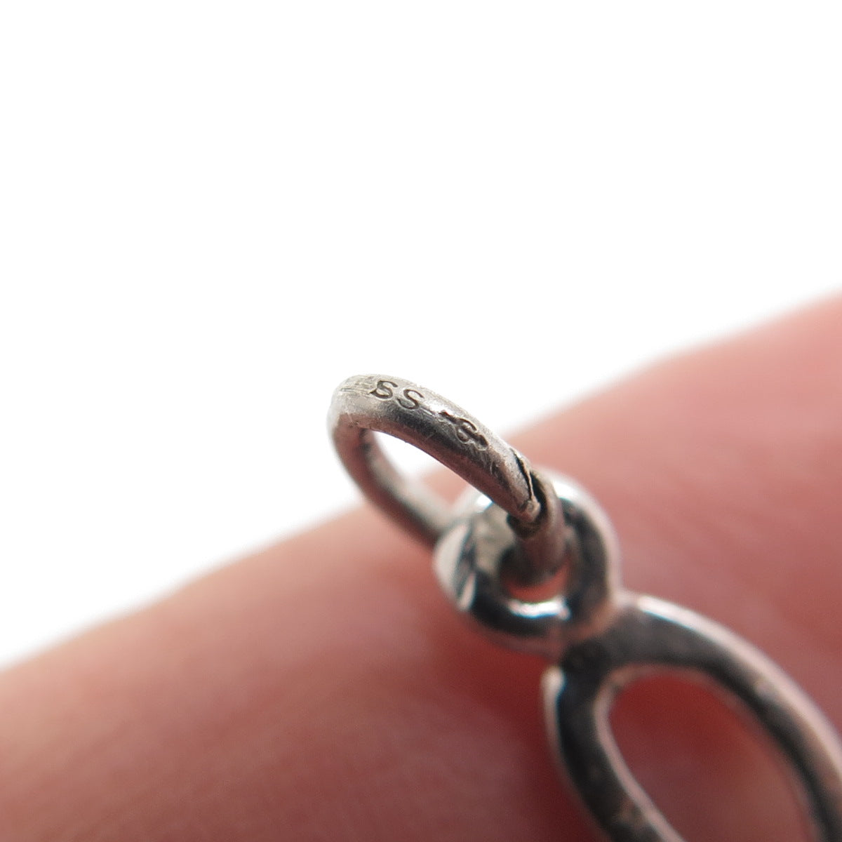GRIFFITH & SONS CO. 925 Sterling Silver Vintage Treble Clef Charm Pendant