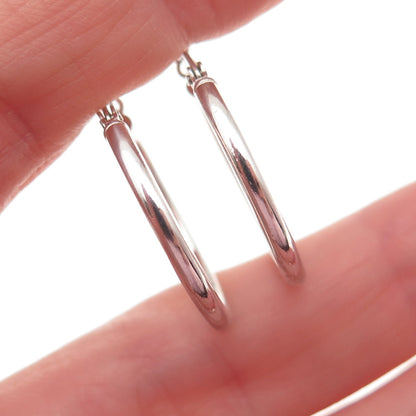 925 Sterling Silver Hoop Earrings