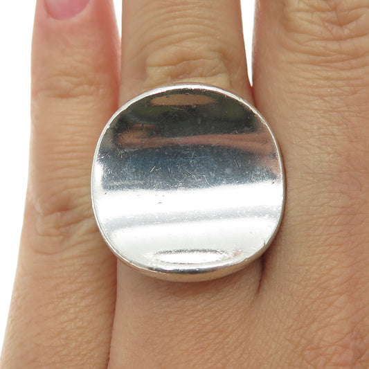 ROBERT LEE MORRIS 925 Sterling Silver Vintage Modernist Ring Size 6.25