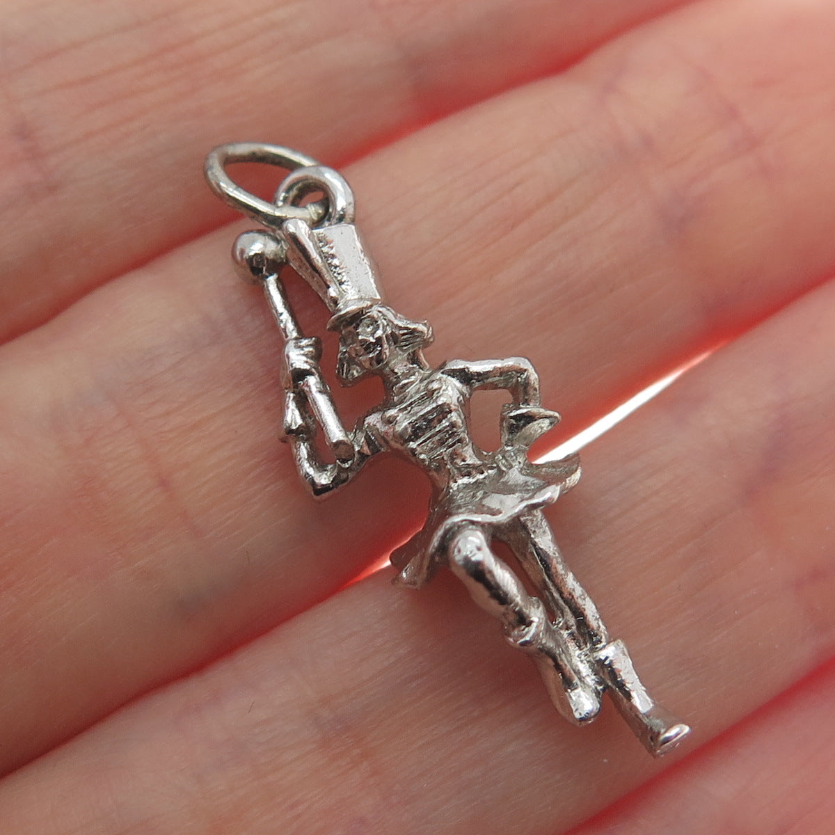 925 Sterling Silver Vintage Grand Marshall Parade 3D Charm Pendant
